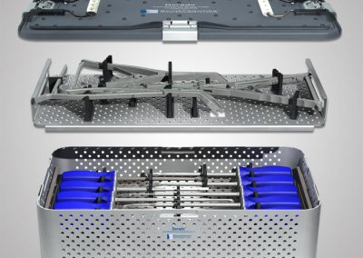 Medical device design example showing a set of TLIF surgical tools