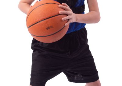 Photography gallery: child wearing basketball trainer