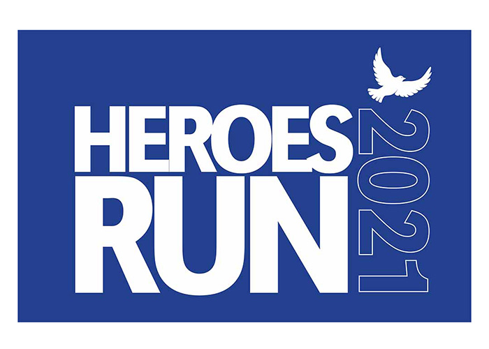 Logo for Heroes Run