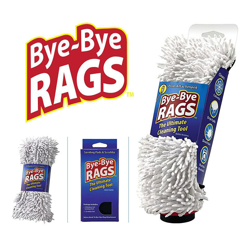 BYE-BYE RAGS: Sanding Pads and Scrubby