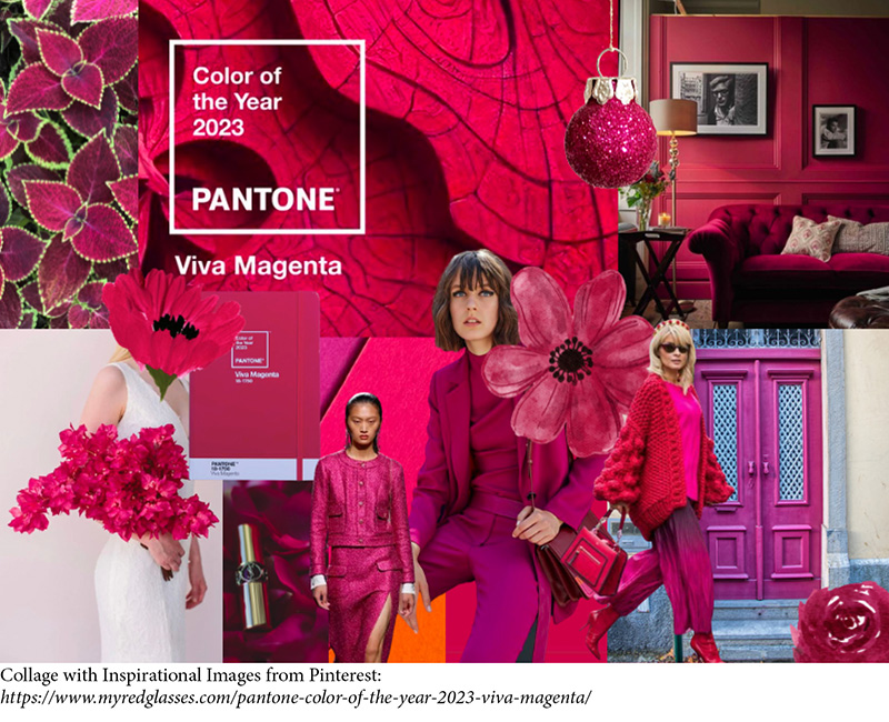 The Pantone Color of the Year 2023: Viva Magenta