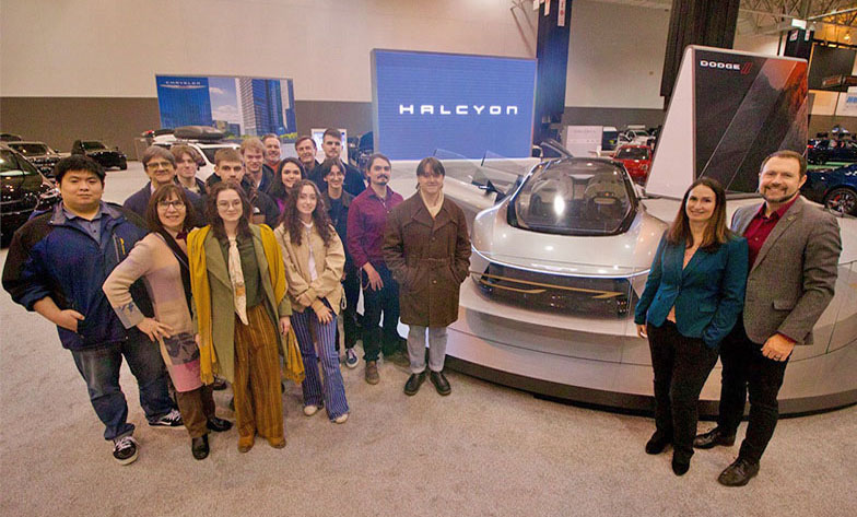 CIA Students Drive Into the Future at the  2025 Cleveland Auto Show!